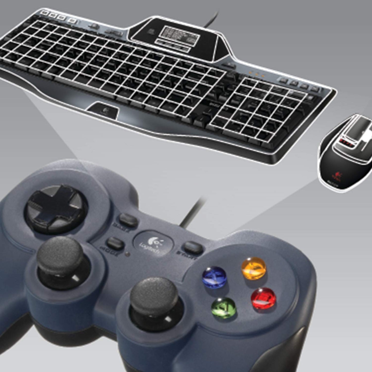 Logitech 940-000110 G F310 Wired PC Gamepad Controller
