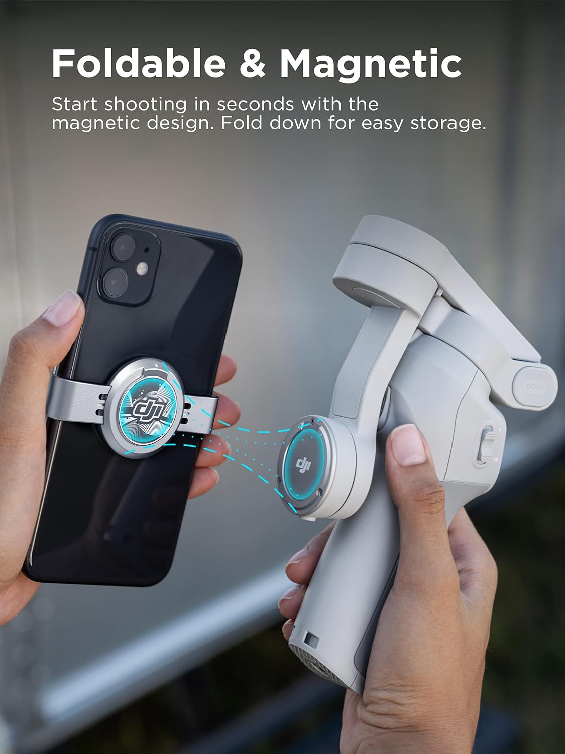 DJI OM 4 SE Handheld Smartphone Gimbal Stabilizer Renewed