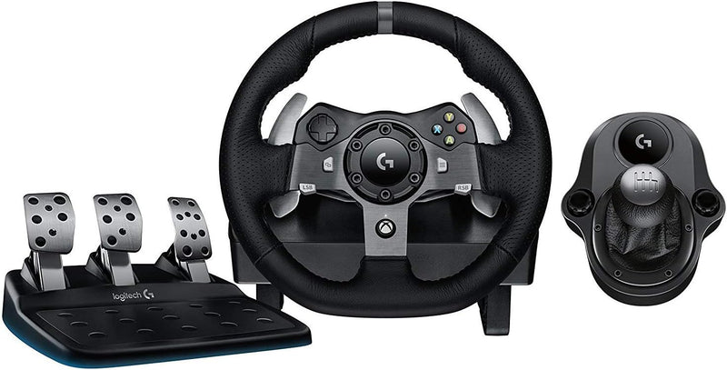 Logitech G920 Driving Force Racing Wheel Shifter Bundle — main product image