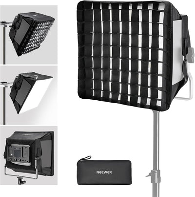 Neewer NL660, RGB660 PRO II Softbox Diffuser with Grid