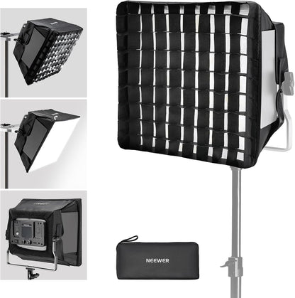 Neewer NL660, RGB660 PRO II Softbox Diffuser with Grid