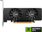 MSI GeForce RTX 3050 LP 6G OC Low Profile Graphics Card