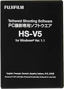 Fujifilm 16454241 HS-V5 Shooting Software 1.1 for Windows