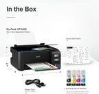 Epson EcoTank ET-2400 Wireless All-in-One Supertank Printer Renewed