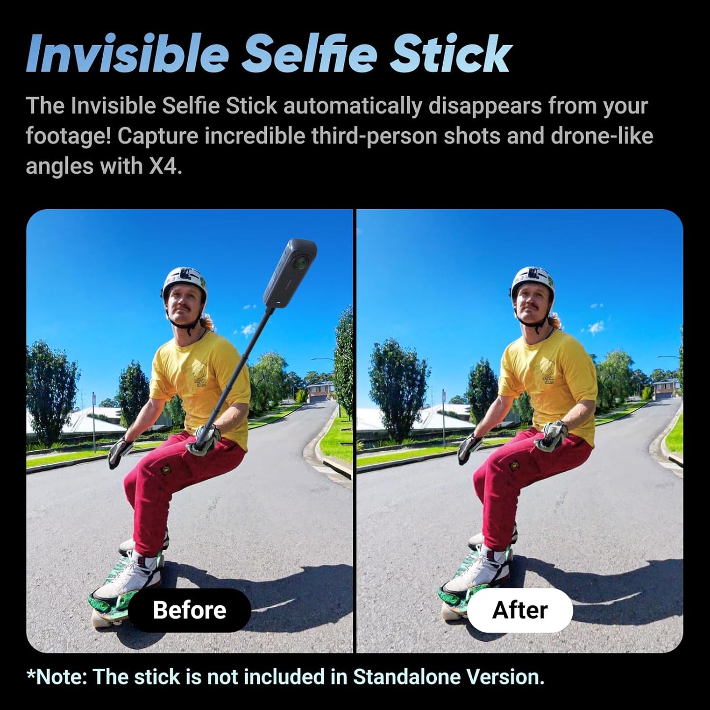 Insta360 X4 8K 360° Waterproof Action Camera Get-Set Bundle