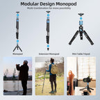 Sirui P-325FL Carbon Fiber Monopod with Feet