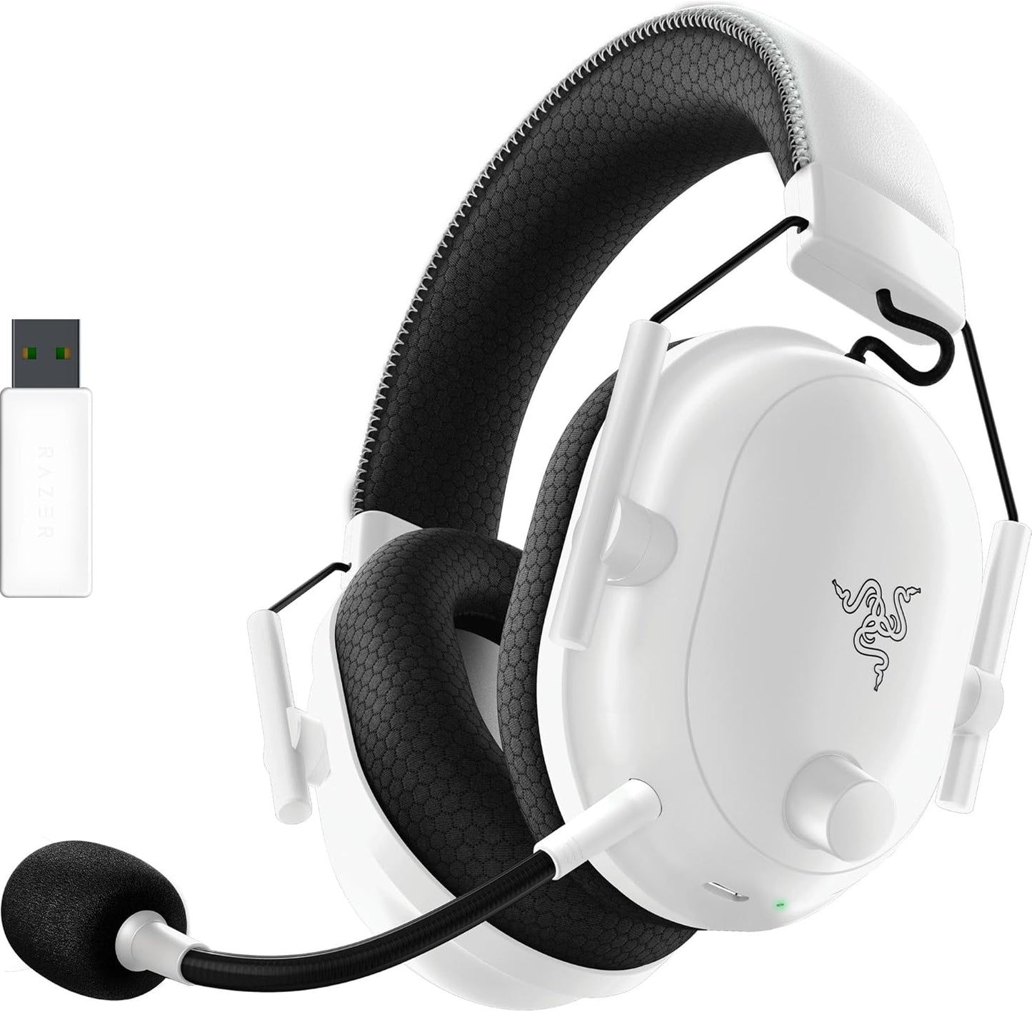 Razer BlackShark V2 Pro 2023 Wireless Gaming Headset - White (Renewed)