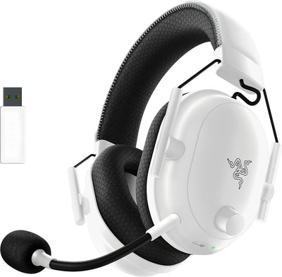 Razer BlackShark V2 Pro 2023 Wireless Gaming Headset - White (Renewed)