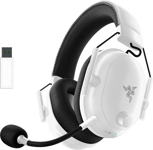 Razer BlackShark V2 Pro 2023 Wireless Gaming Headset - White (Renewed)