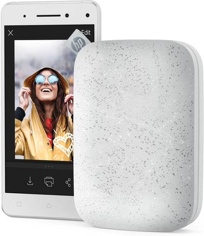HP 1AS85A#B1H Sprocket 2x3" Portable Photo Printer, Luna Pearl