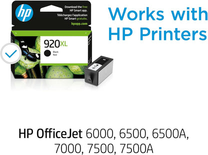 HP CD975AN#140 920XL Black High-Yield Ink Cartridge