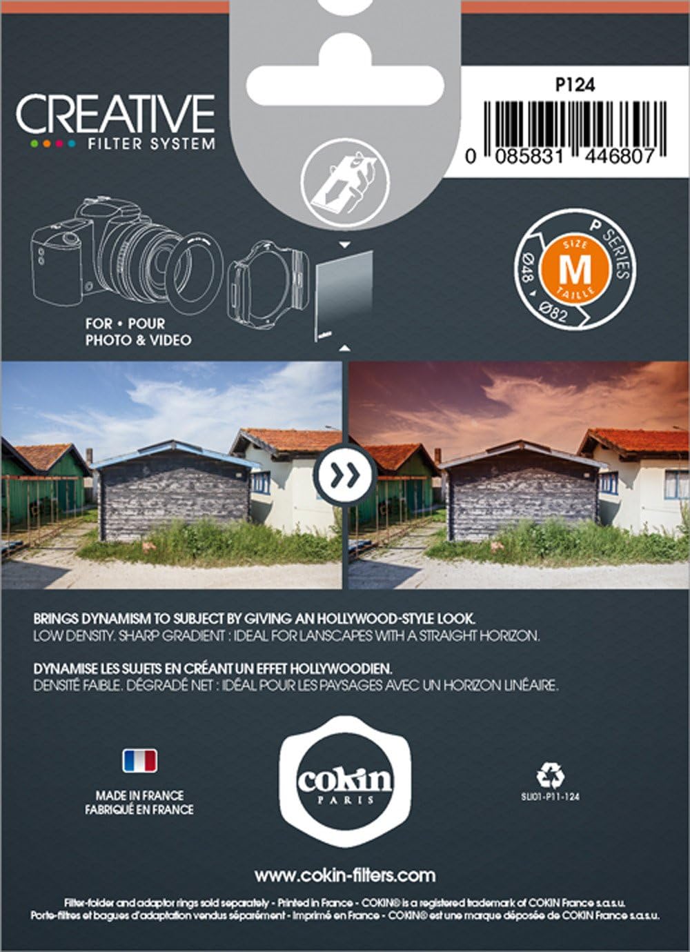 Cokin P124 P-Series Tobacco Graduated Filter