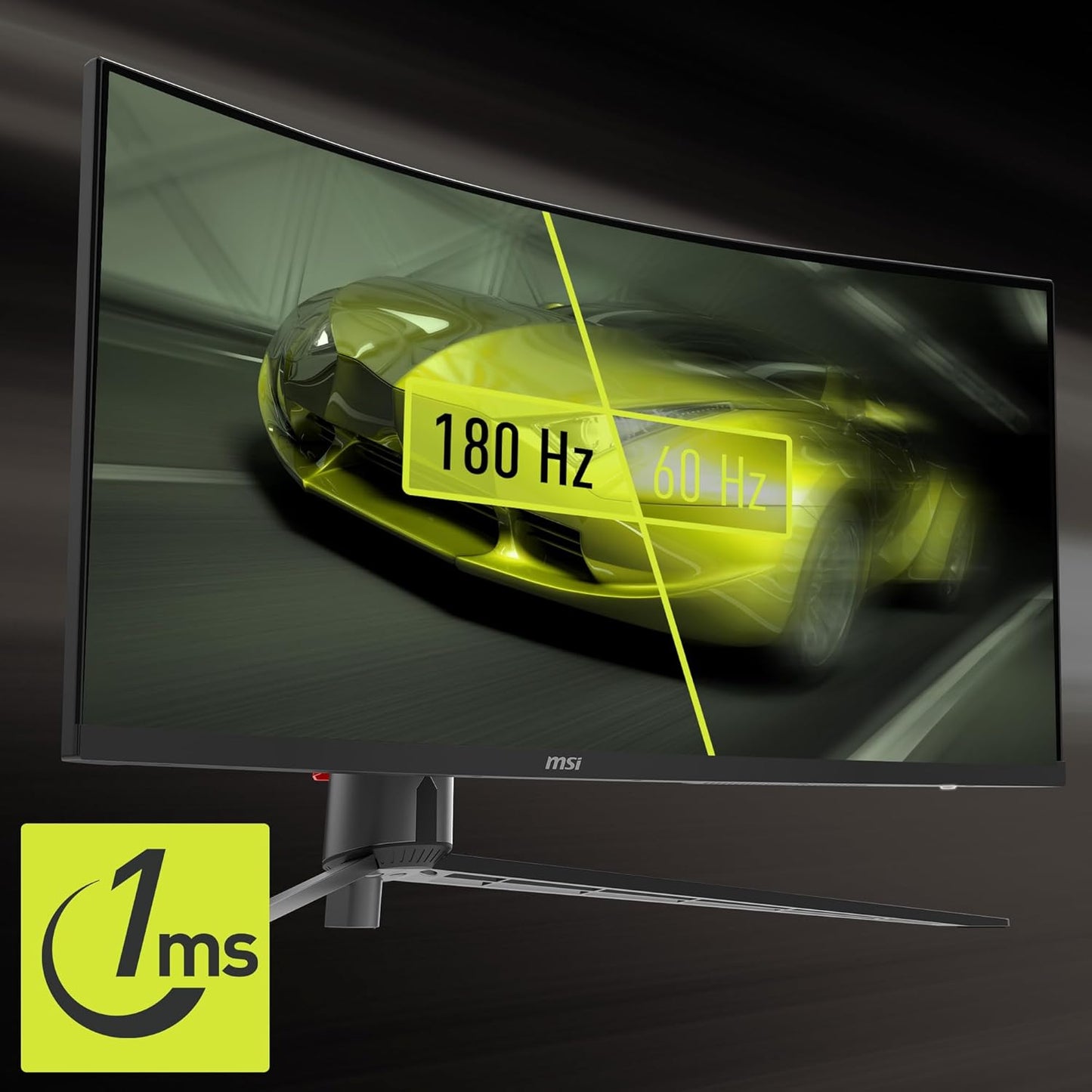 MSI MAG345CQR 34" UWQHD 180Hz Curved Monitor