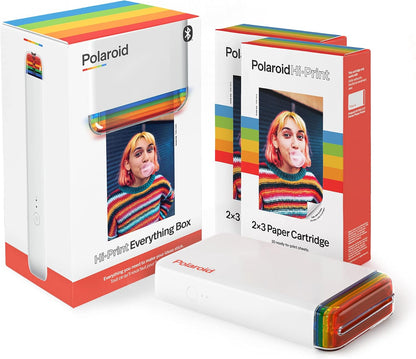 Polaroid 6152 Hi-Print Pocket Photo Printer Bundle