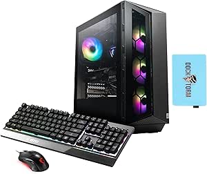 MSI AeRS12TG285-3920-26793 RTX 3060 Ti Gaming Desktop PC