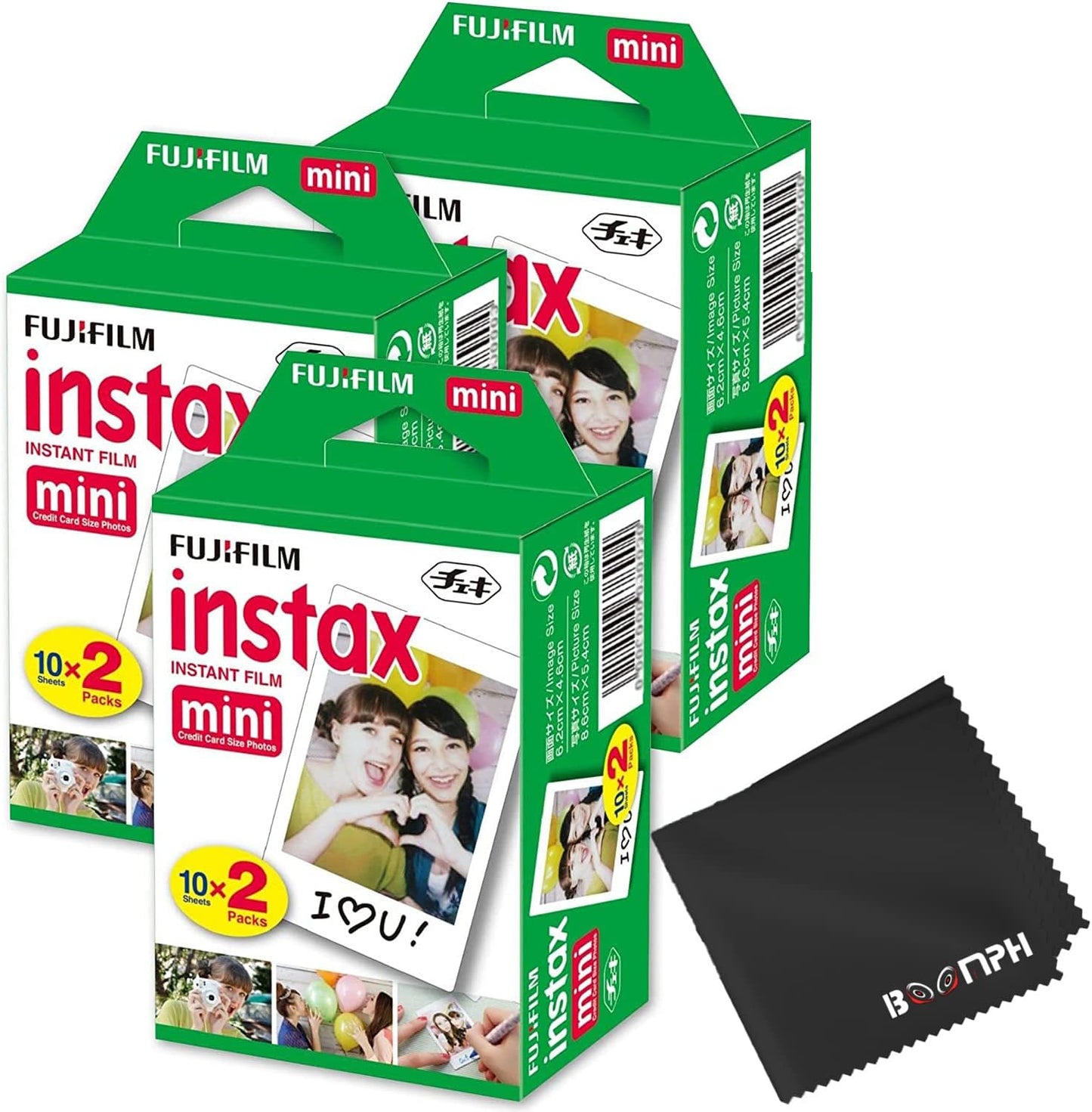 Fujifilm Instax Mini Instant Film 60 Shoots - Capture Memories