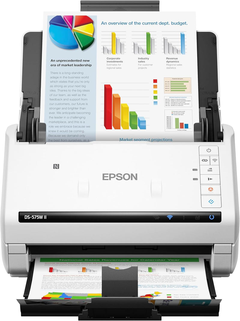 Epson DS-575W II Wireless Duplex Document Scanner — main product image