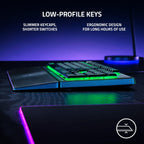 Razer RZ03-04470200 Ornata V3 X Low Profile Keyboard