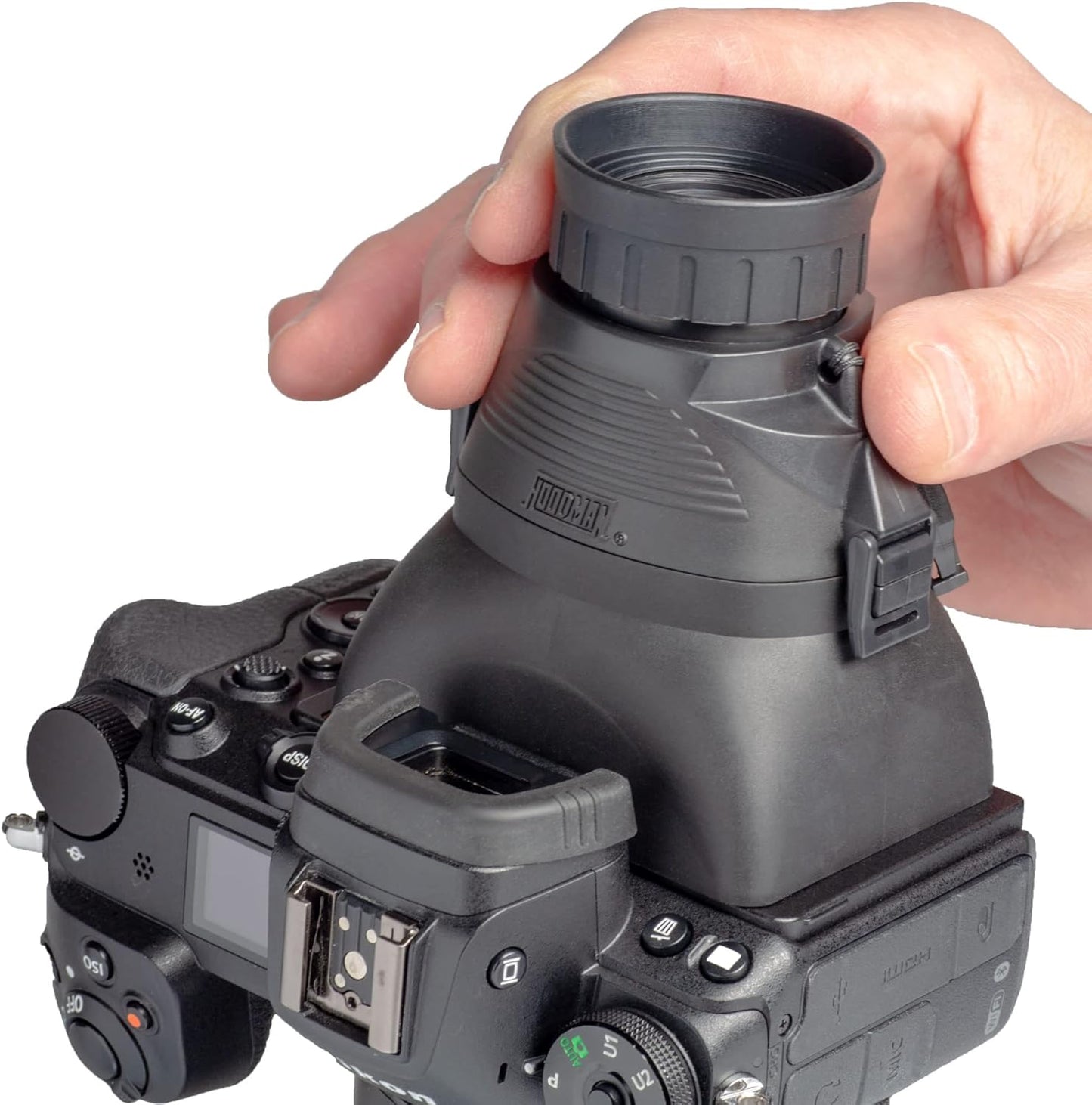 Hoodman D138939 H32MB HoodLoupe 3.2" LCD Viewfinder