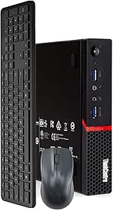 Lenovo ThinkCentre M910q Tiny i5 Micro PC, 16GB RAM, 512GB SSD, WiFi, Windows 10 Pro (Renewed)