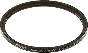 Tiffen 77WBPM18 77mm Warm Black Pro-Mist 1/8 Filter