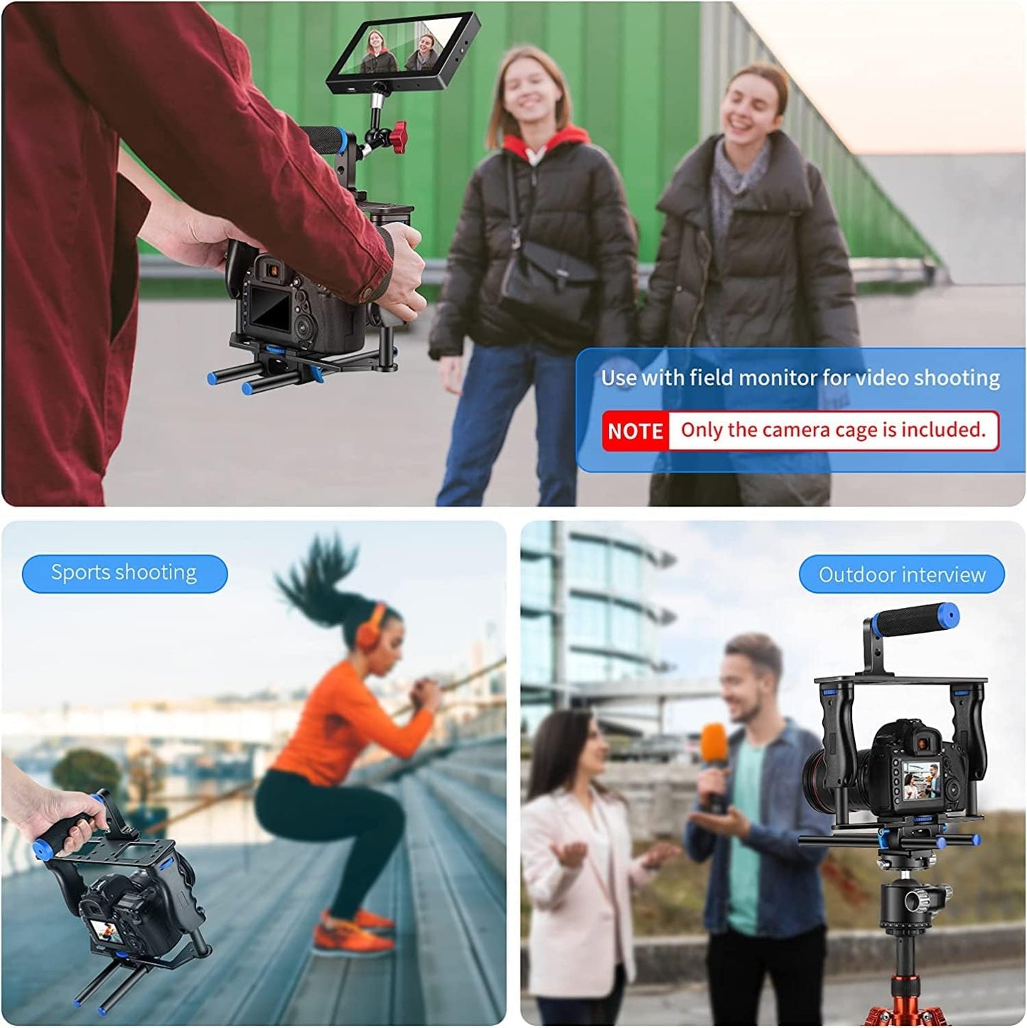 Neewer 10083155 Camera Video Cage - Movie Making Kit - DSLR