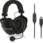 Behringer HLC660U USB Stereo Headphones with Microphone