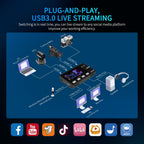 FEELWORLD L2 PLUS Video Mixer Switcher Touch Screen