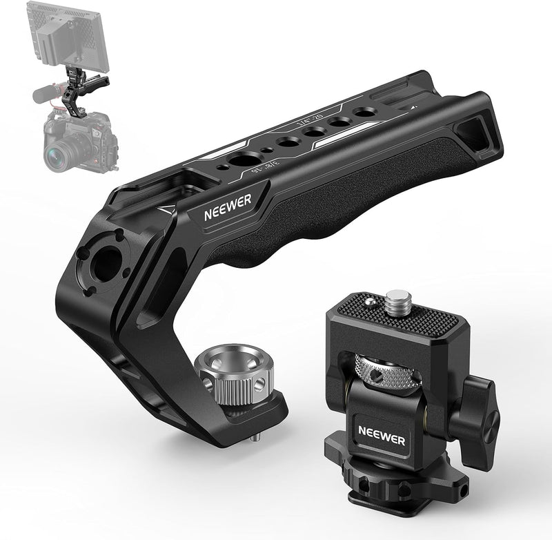 Neewer CA007 & MA006 Camera Monitor Mount Top Handle — main product image