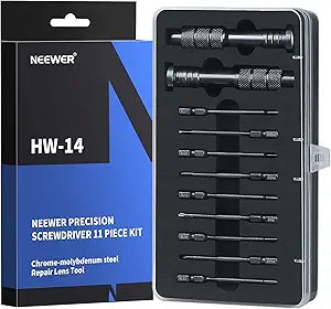 Neewer 99098561 11-Piece Precision Screwdriver Set with Magnetic Handles