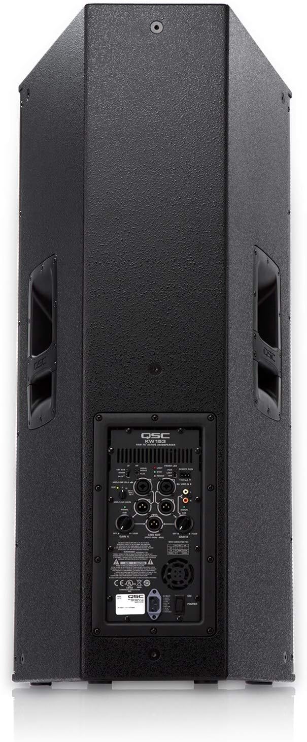 QSC KW153 15" 1000W 3-Way Active Loudspeaker