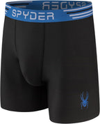 Spyder Boxer Briefs Mens 4-Pack Performance Underwear