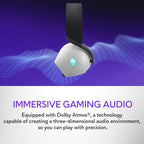 Alienware AW725H Tri-Mode Wireless Gaming Headset - Lunar Light