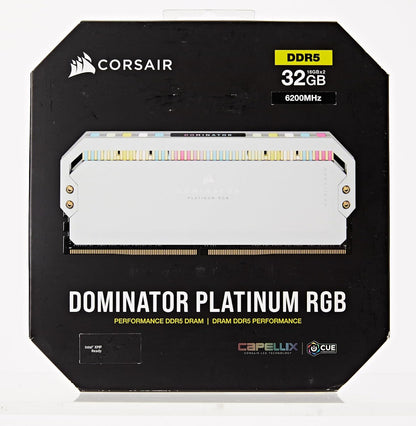 Corsair CMT32GX5M2X6200C36W 32GB 6200MHz DDR5 RGB RAM