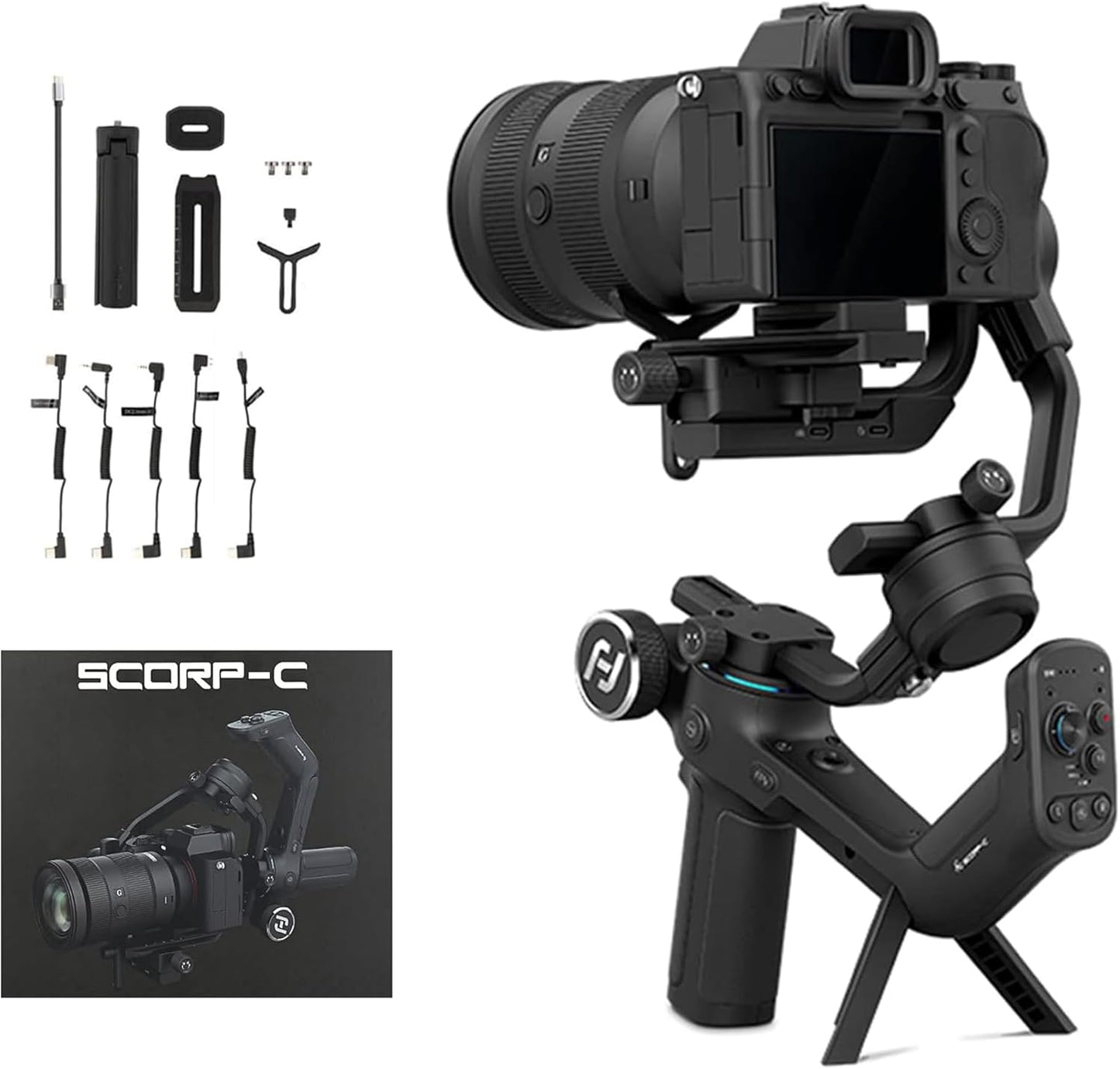 FeiyuTech SCORP-C 3-Axis Gimbal Stabilizer DSLR Mirrorless