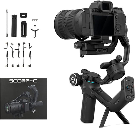 FeiyuTech SCORP-C 3-Axis Gimbal Stabilizer DSLR Mirrorless