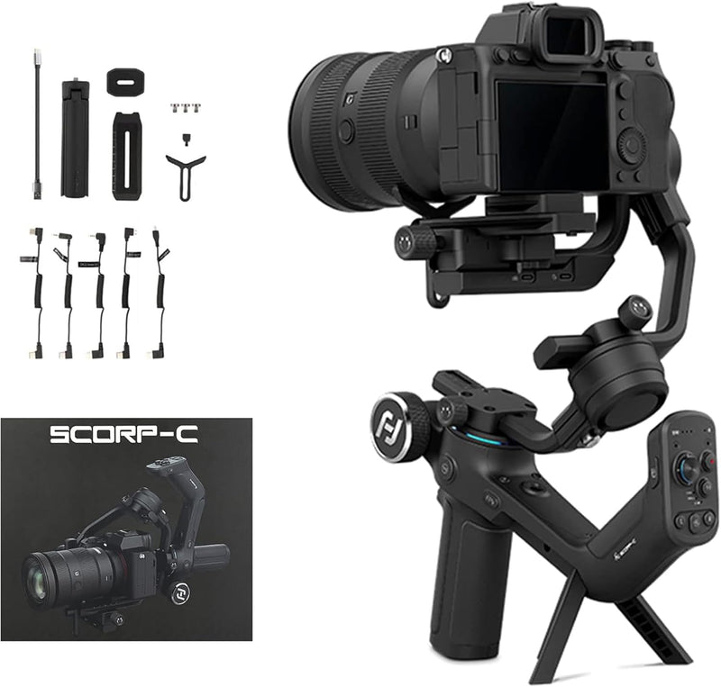 FeiyuTech SCORP-C 3-Axis Gimbal Stabilizer DSLR Mirrorless — main product image