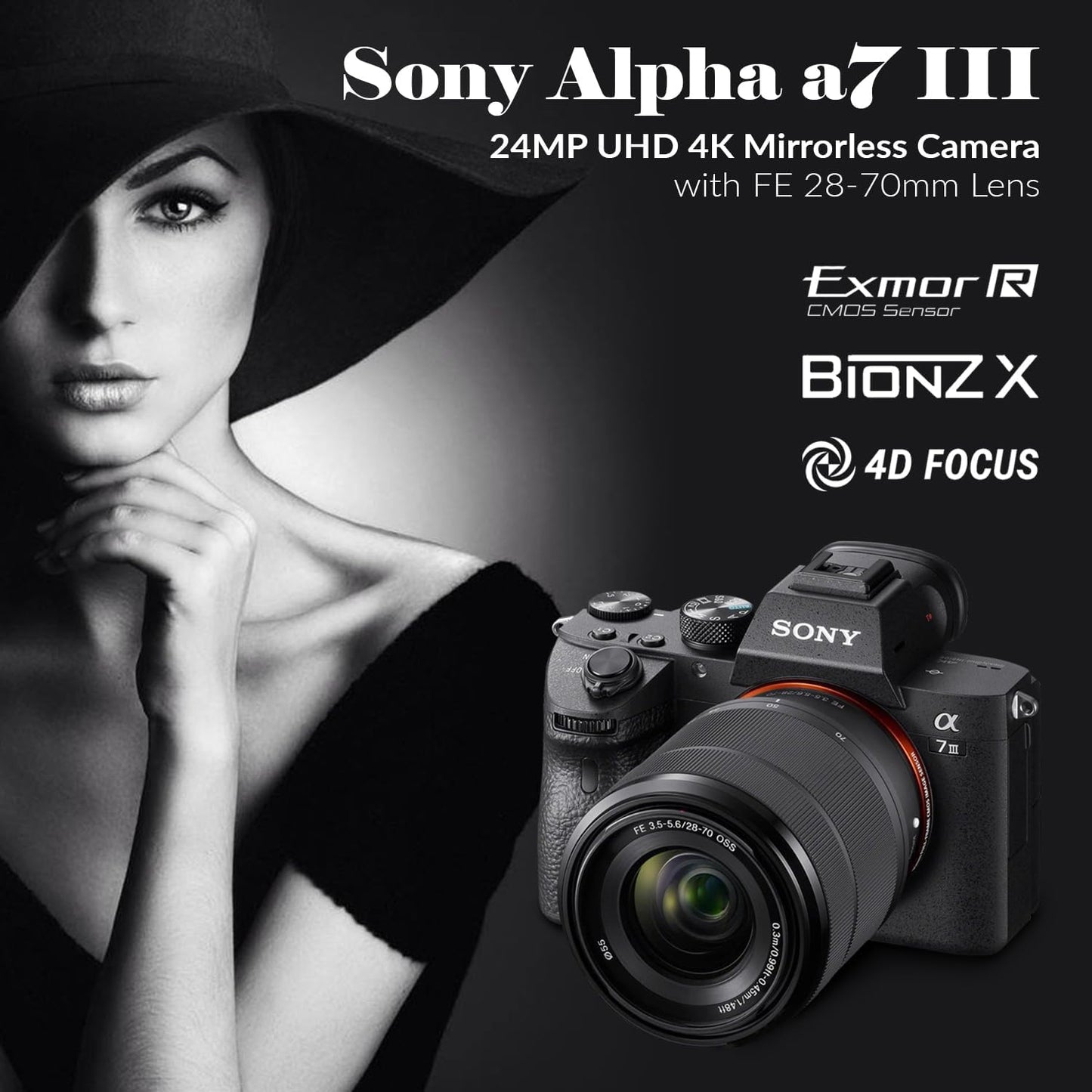 Sony Alpha a7 III Camera with 28-70mm Lens Kit