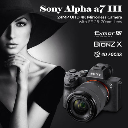 Sony Alpha a7 III Camera with 28-70mm Lens Kit
