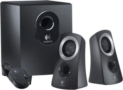 Logitech 980-000382-PB-RCA-CRB1 Z313 2.1 Speaker System (Renewed)