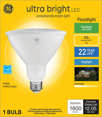 GE 93128857 Ultra Bright 150W LED PAR38 Floodlight