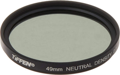Tiffen 49ND9 49mm Neutral Density 0.9 Camera Lens Filter