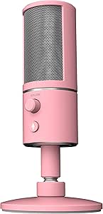 Razer RZ19-02290300-R3M1 Seiren X USB Quartz Pink Streaming Microphone — main product image