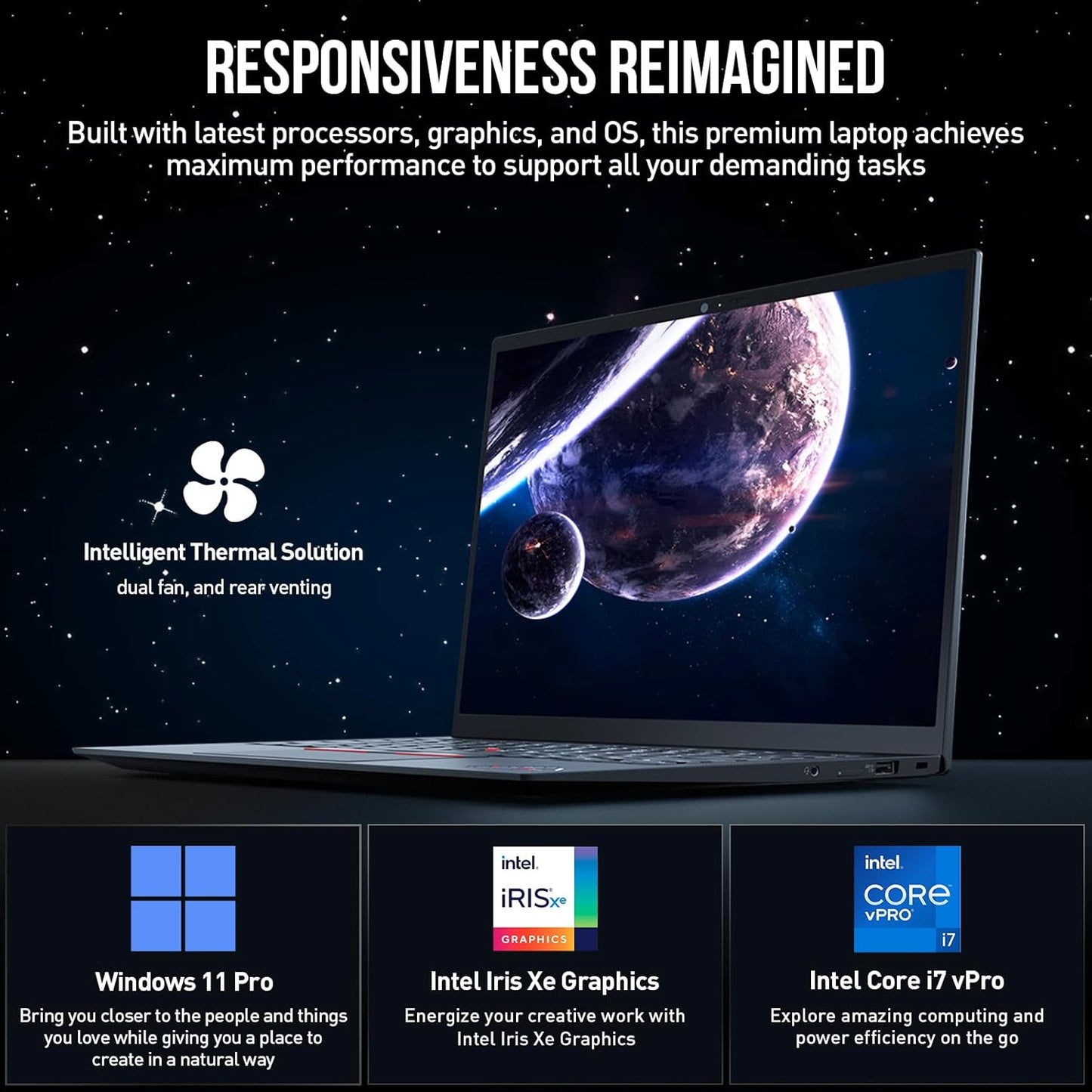 Lenovo Thinkpad X1 Carbon 1185G7 14" WUXGA Laptop i7
