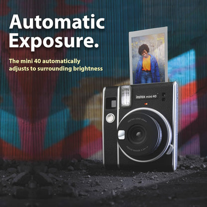 Fujifilm 16696875-cr Instax Mini 40 Instant Camera Renewed