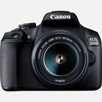 Canon 2000D (Rebel T7) DSLR Camera 18-55mm Lens Bundle
