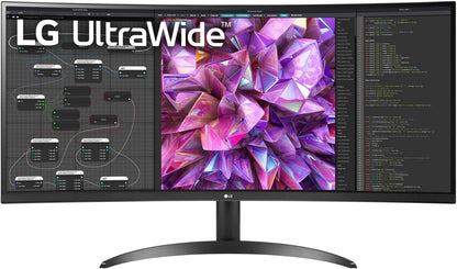 LG 34WQ60C-B.AUS 34" Curved UltraWide QHD IPS Monitor