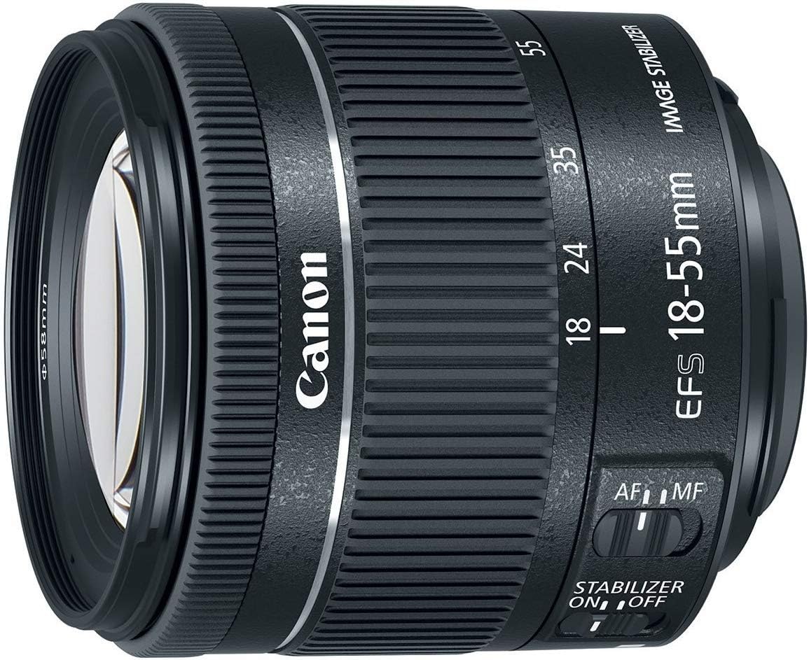 Canon 1620C002 EF-S 18-55mm f/4-5.6 IS STM Lens Renewed