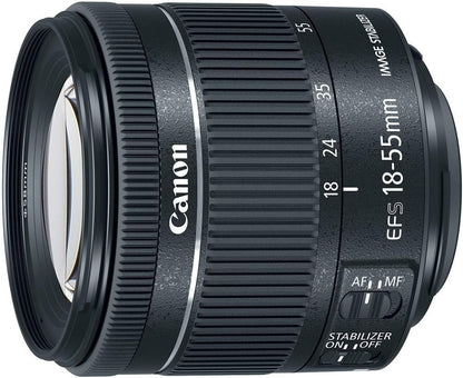 Canon 1620C002 EF-S 18-55mm f/4-5.6 IS STM Lens Renewed