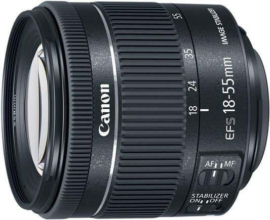 Canon 1620C002 EF-S 18-55mm f/4-5.6 IS STM Lens Renewed